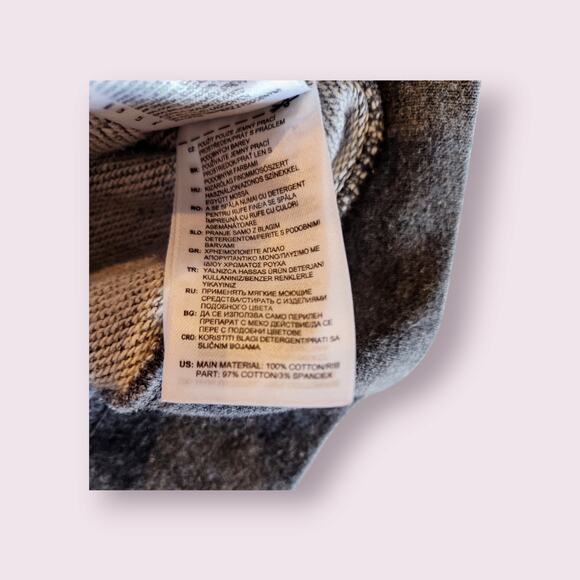 Adidas Blue Tag Men's PE Crew Grey Sweatshirt Zipped Pockets Sz‎ XXL 2015 - Picture 9 of 10